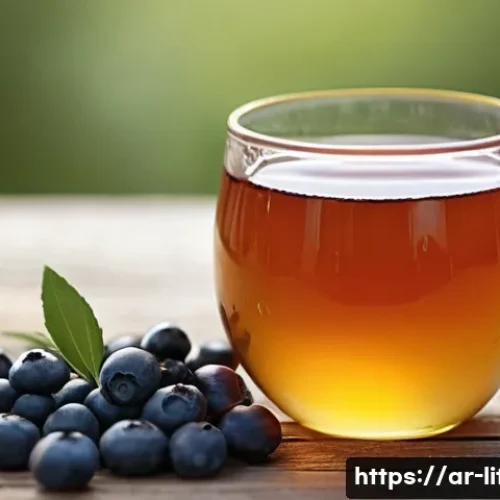 Home 9 리투아니아 와인과 전통 음료 - **A Golden Elixir of History**
A close-up, warm, and inviting shot of traditional Lithuanian Mid...